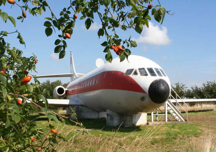 Vacances dans un avion