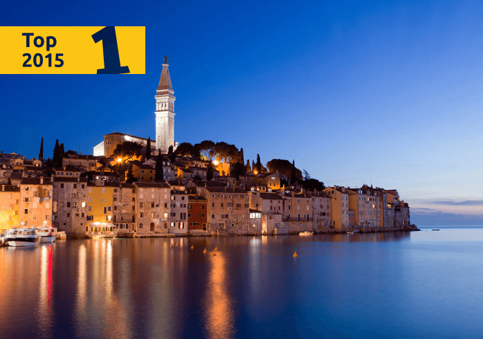Rovigno, la migliore località turistica in Croazia