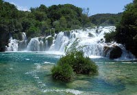 Naturschauspiel Krka Wasserfälle