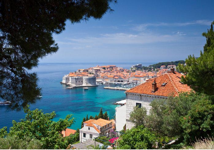 Wundervoller Blick auf Dubrovnik