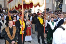 Prozession zu Ehren des heiligen Domnius