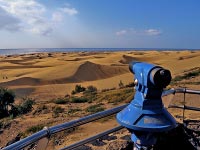 Dunes de sable près de Maspalomas