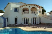 Villa con piscina a Menorca